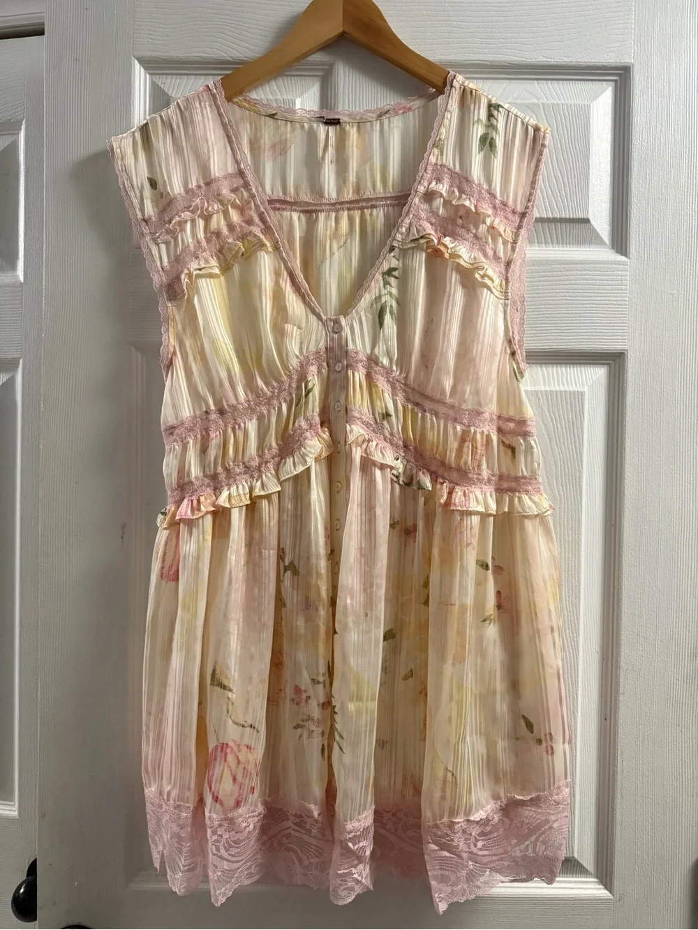 Free People Spring Fling Mini Dress Size Small